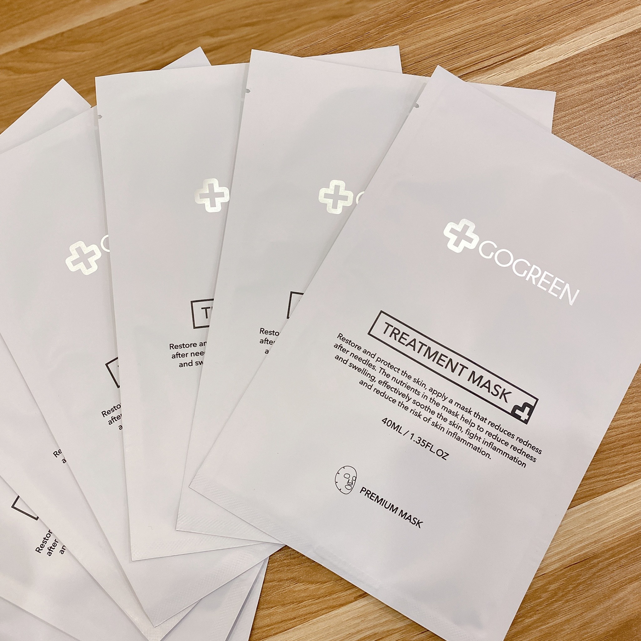 GOGREEN TREATMENT MASK – Mặt nạ giảm đỏ và phục hồi sau phục hồi da