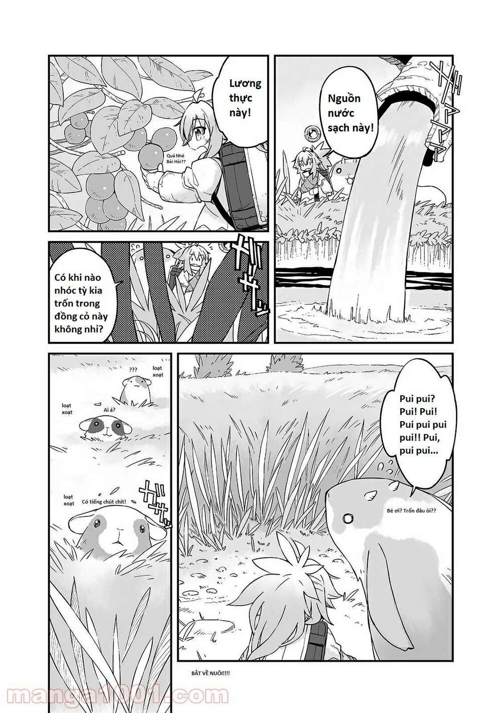 ngay cả khi hậu tận thế, thật hạnh phúc vẫn còn được sống... chapter 18.2 6