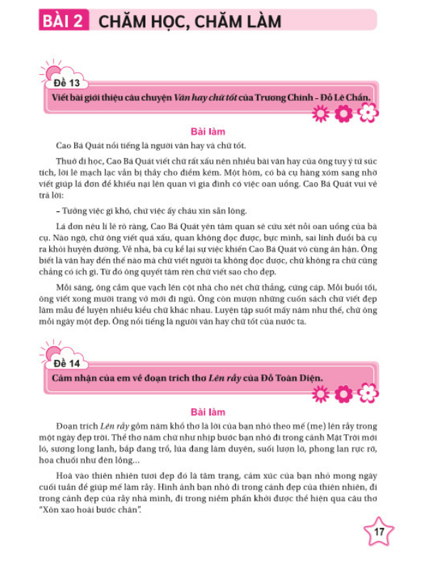 Sách - Những Bài Làm Văn Mẫu Lớp 4 - Biên soạn theo chương trình GDPT mới - Cánh Diều