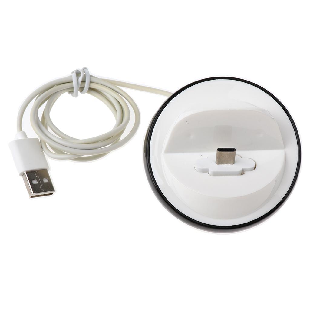 USB 3.1 Type-C Semi-circle Cell Phone Fast Charging Holder Stand With Built-in USB Cable
