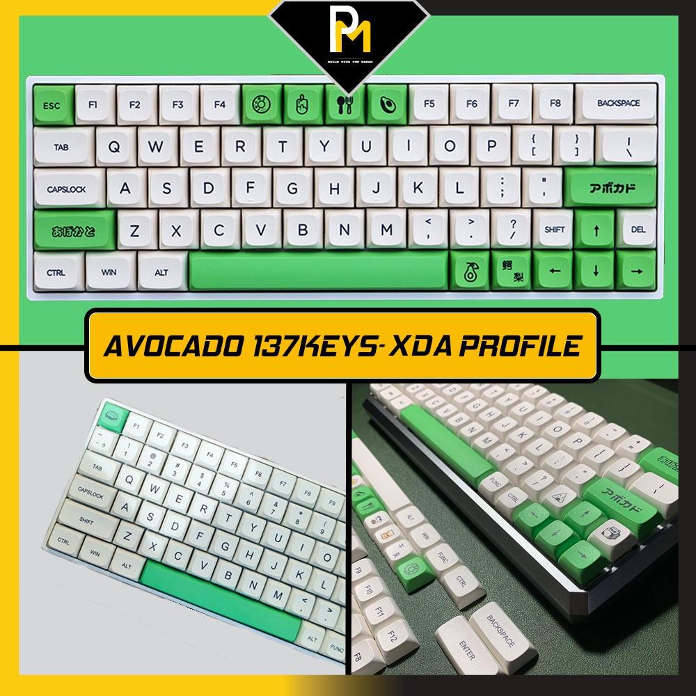 Keycap PBT XDA UNIFORM profile tổng hợp các mẫu dùng cho bàn phím cơ