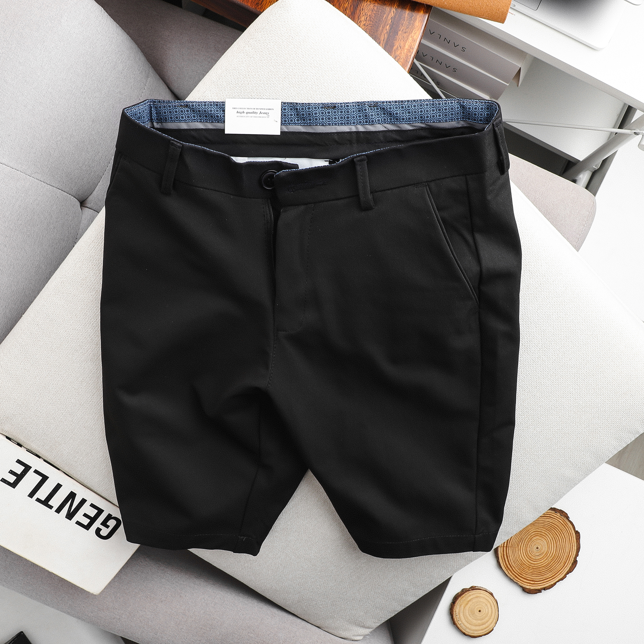 (Giá Sỉ) Quần Short Nam Tây Âu Cao Cấp QST01, Quần Nam Vải Co Giãn, Form Chuẩn, Phong Cách, Dễ Dàng Phối Với Mọi Loại Ao