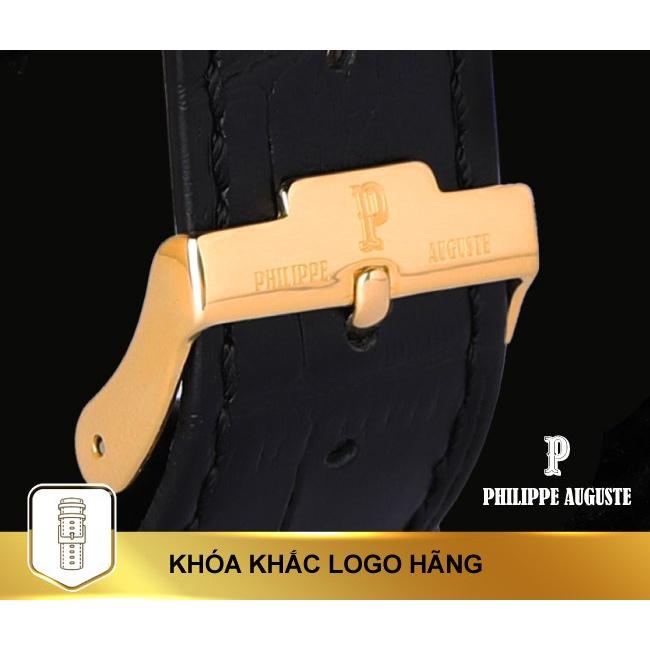 Đồng hồ nam Philippe Auguste PA5014C - Size mặt 42 mm