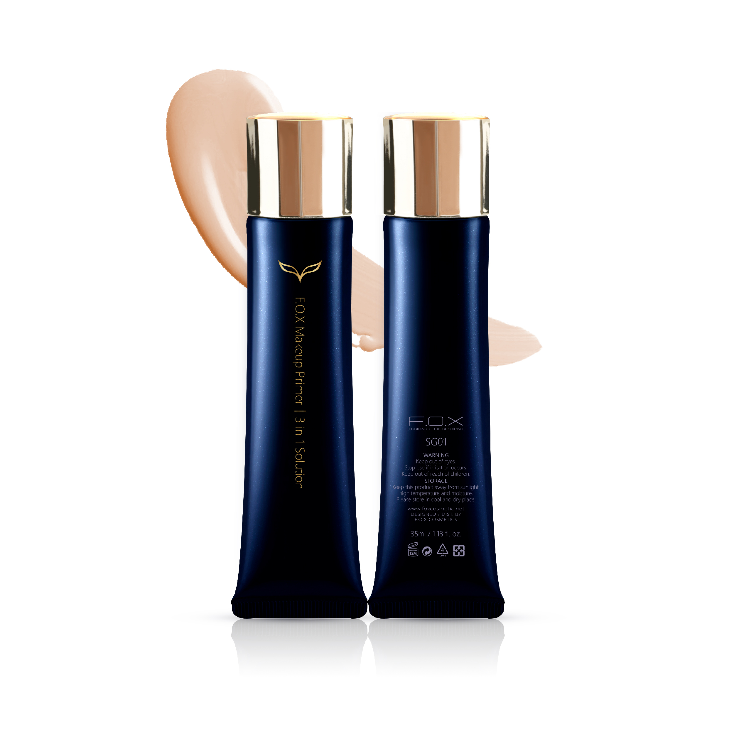 [TAIWAN] Kem Lót Làm Sáng Và Mịn Da F.O.X High Definition Foundation Primer 30ml