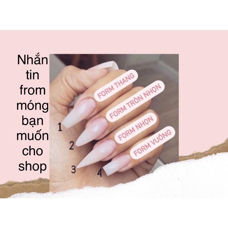 Móng úp,móng tay giả,nailbox