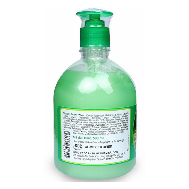 Sữa Rửa Tay Kleen Trà Xanh (500ml)