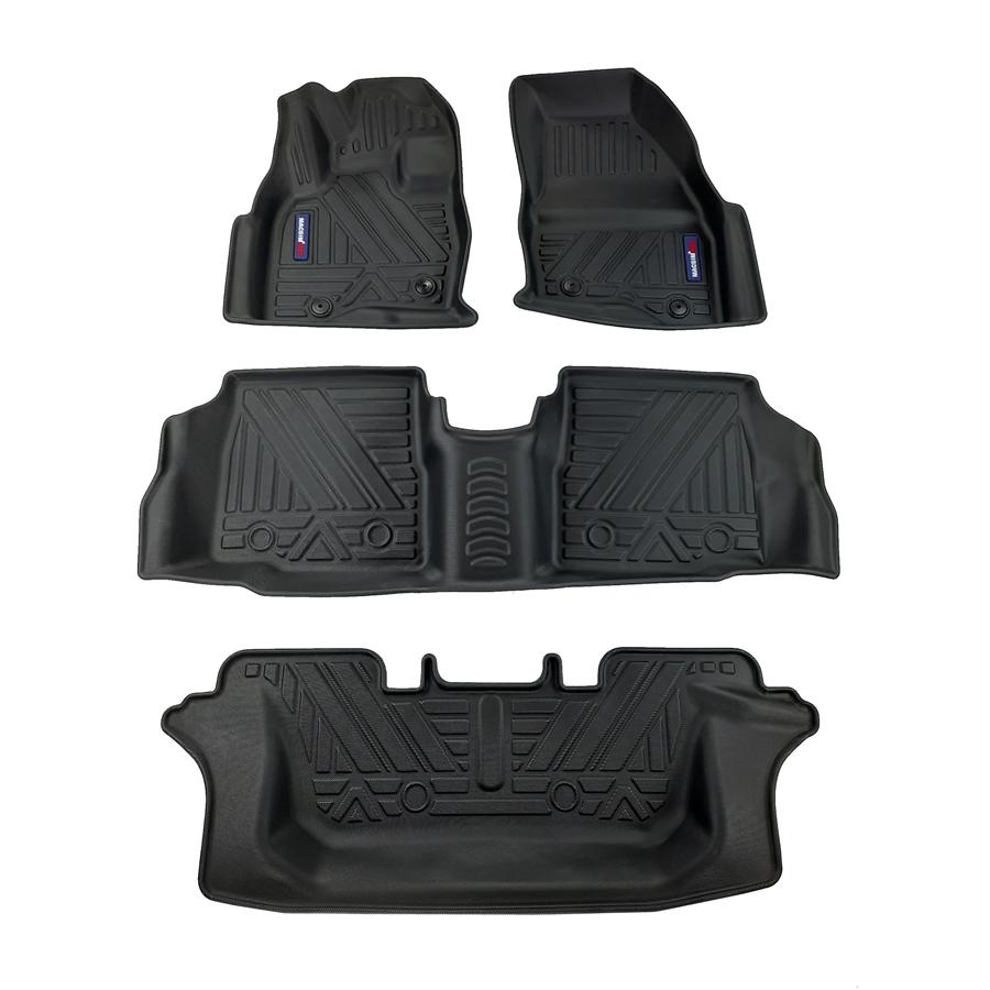 Ford Explorer 2011-2019- Thảm lót sàn xe ô tô Nhãn hiệu Macsim chất liệu nhựa TPV hàng loại 2