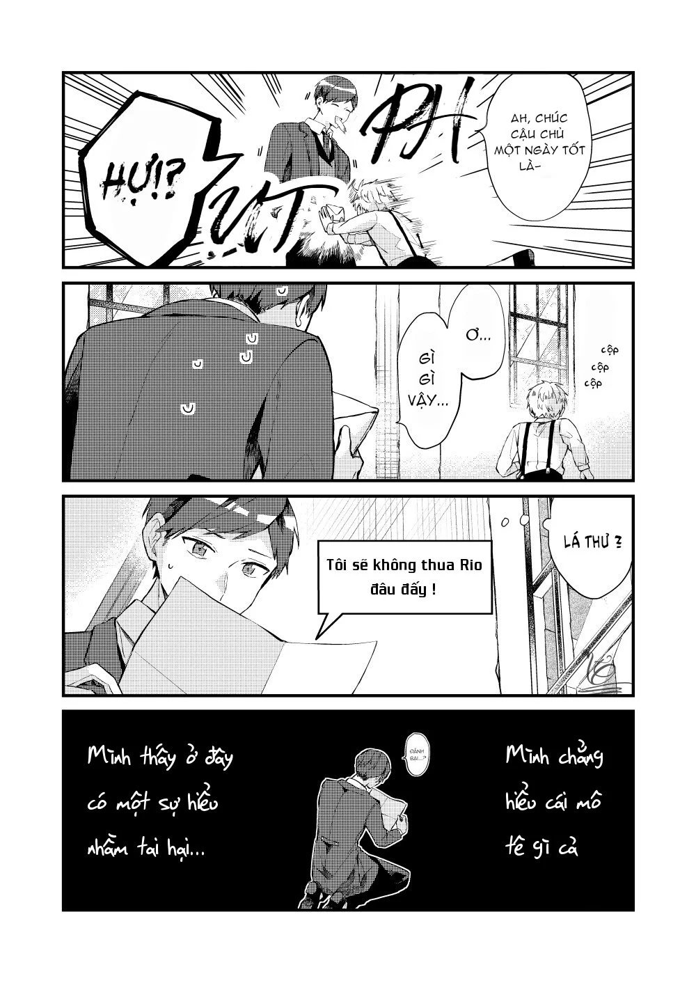 nhóc tóc vàng và chàng quản gia người nhật chapter 2.3 9