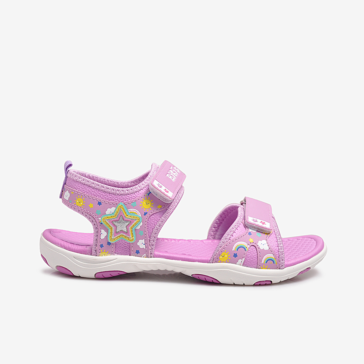 Sandal Si - Cao Su Bé Gái Biti's DRG002500TIM (Tím