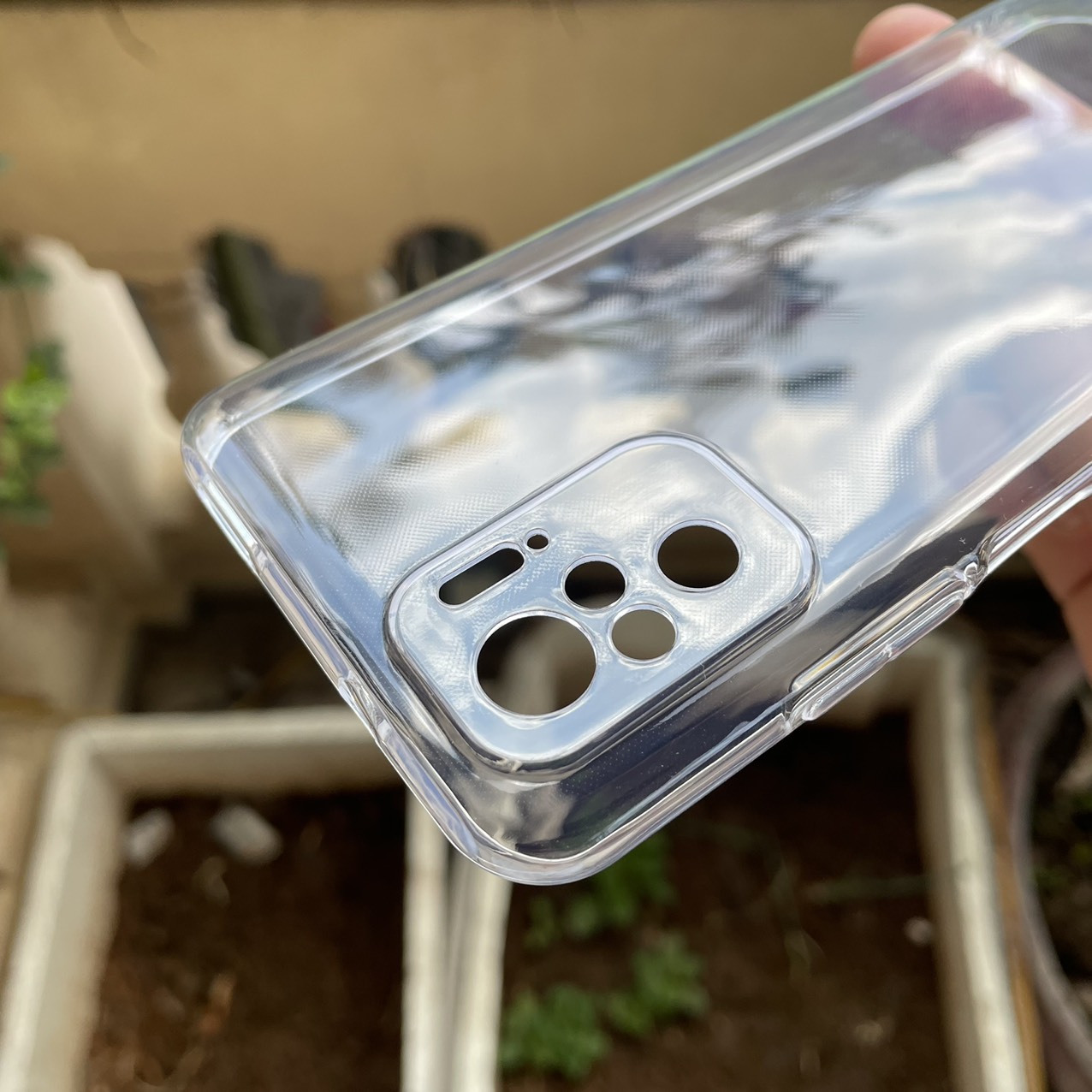 Ốp lưng silicon Gor trong suốt, siêu mỏng, bảo vệ camera cho Xiaomi Redmi Note 10 4G, Redmi Note 10s- Hàng nhập khẩu