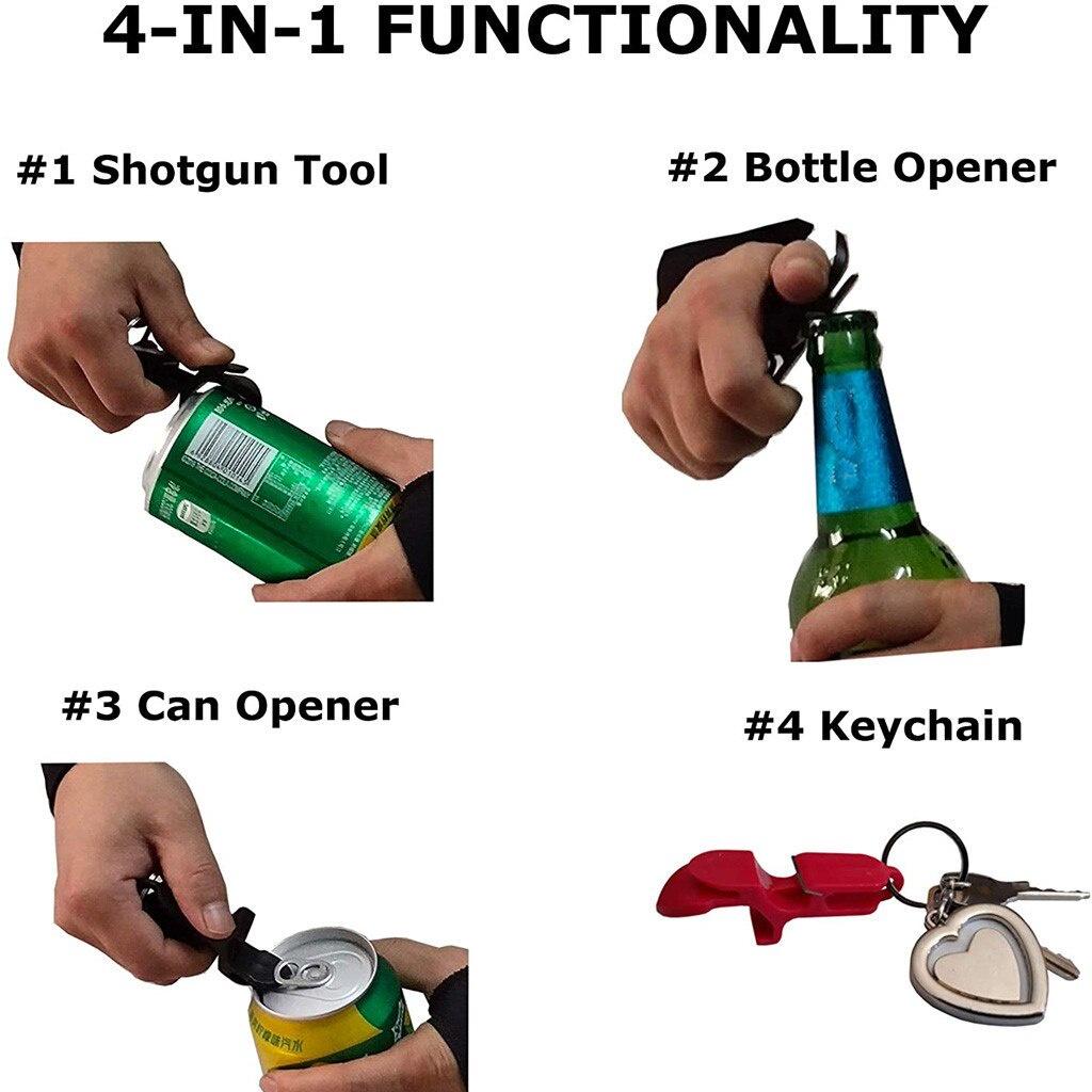 1/2/3/4/5pcs Multifunctional bottle can opener Bottle Opener Key Ring Chain Keyring Keychain Metal Beer Bar Tool Claw New