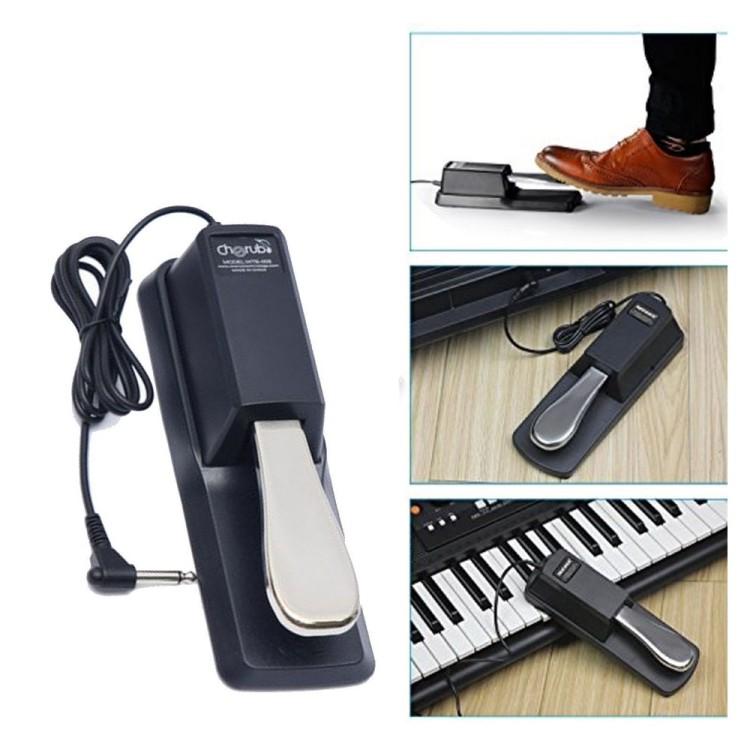 Pedal sustain Cherub WTB-005 cho đàn Organ, Piano điện, trống,...