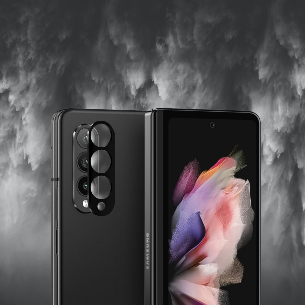 Miếng Dán Cường Lực ZEELOT Khung Thép Bảo Vệ Camera Cho Samsung Galaxy Z Fold 3_ Hàng Chính Hãng