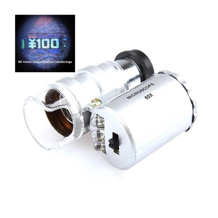 Kính lúp mini 60X V1 - siêu bền - có bảo hành