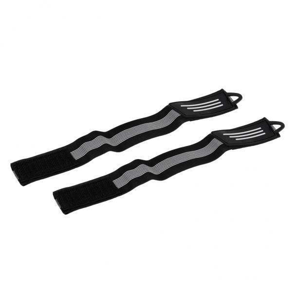 3-20pack Ankle Leg Strap Cycling Bike Riding Pants Band Leg Strap Black