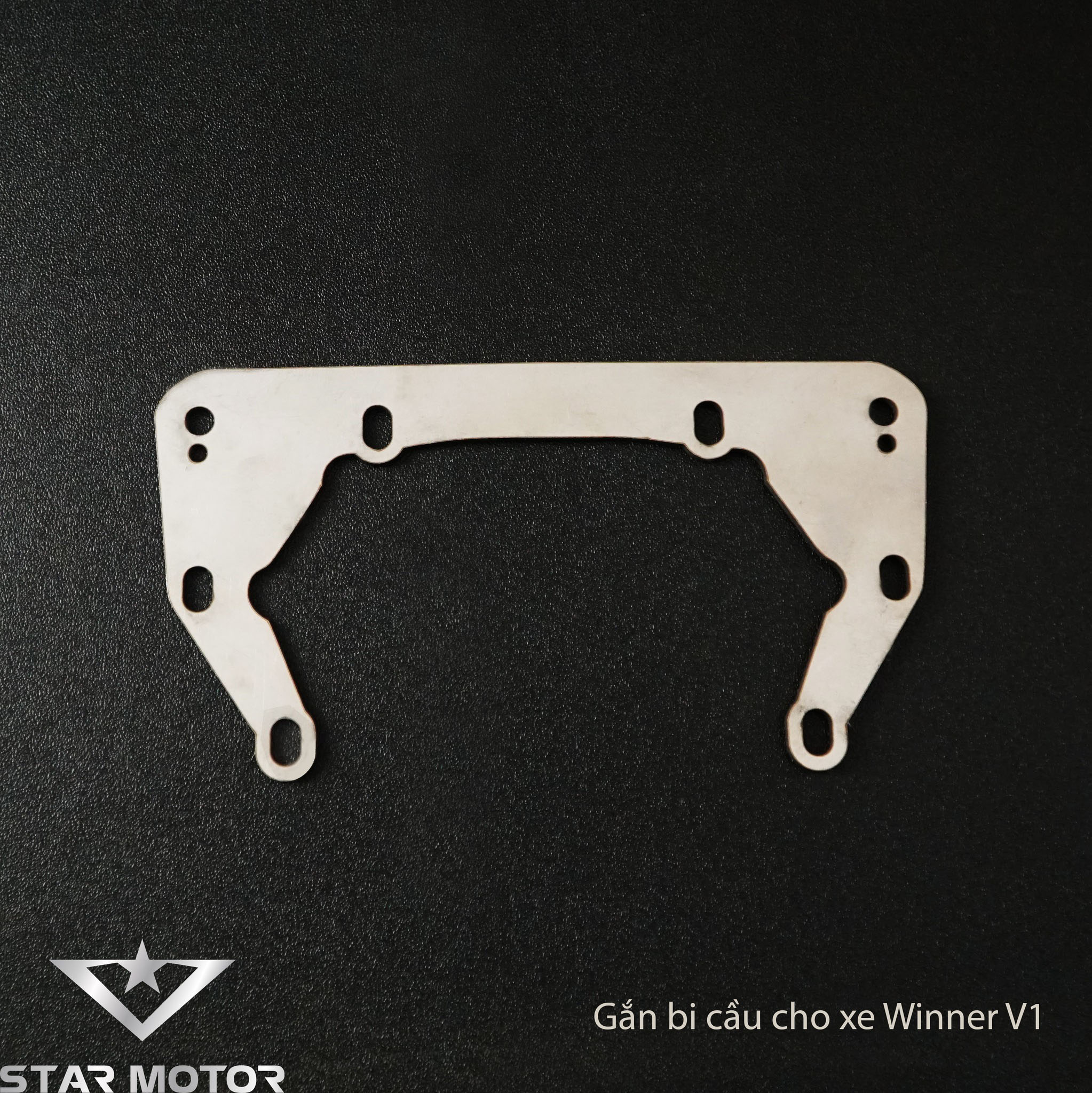Pát, bát gắn đèn bi cầu cho xe Winner V1