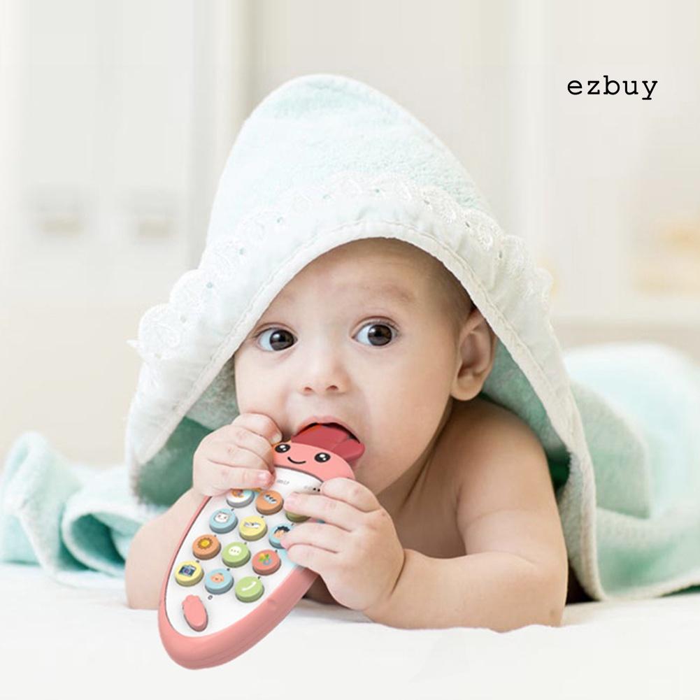 EY-Carrot Shape Simulation English Music Mobile Phone Baby Education Teething Toy