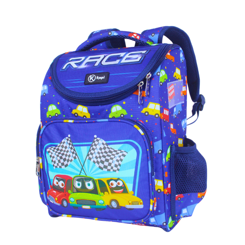 Balo Chống Gù Dành Cho Học Sinh Tiếu Học KAPI Race - Hàng Chính Hãng