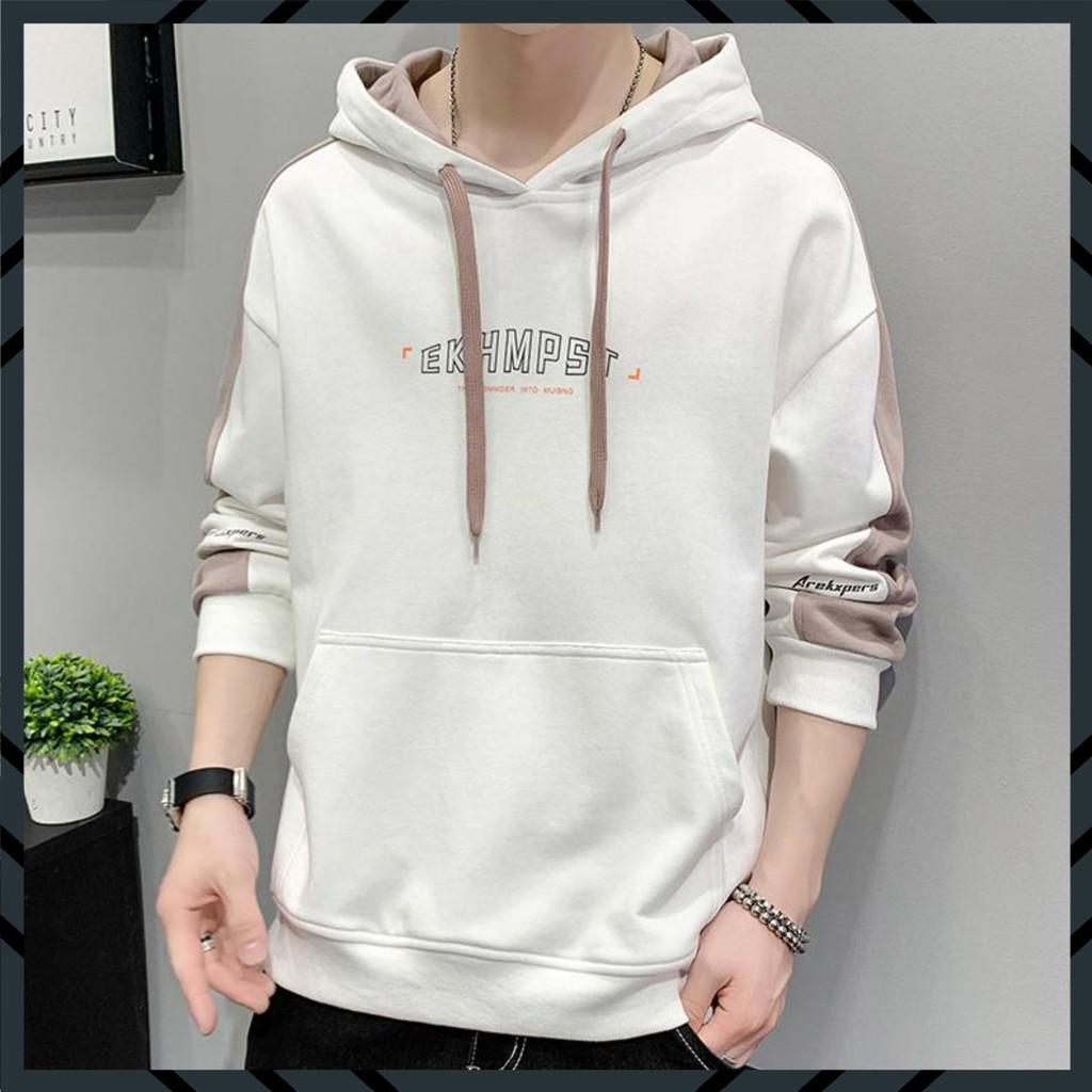 Áo HOODIE NAM NỬ CHẤT VẢI Nỉ Nam Thu Đông 1 SIZE DƯỚI 65KG Mặc Vừa ( EKHMPST