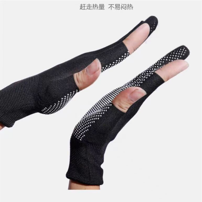 Găng Tay Đi Xe Đạp Cho Nam Và Nữ Chống Nắng Mùa Hè Chống Trơn Trượt Màn Hình Cảm Ứng Găng Tay Câu Cá Ngoài Trời Đi Xe Đạp Color: gray full finger Size: One Size