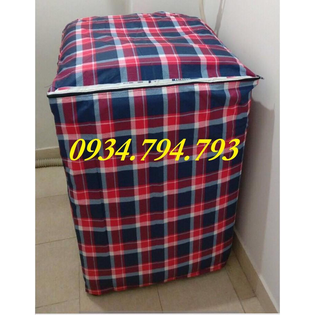 Áo trùm máy giặt cửa trên loại dày không thấm nước  đủ size đủ màu