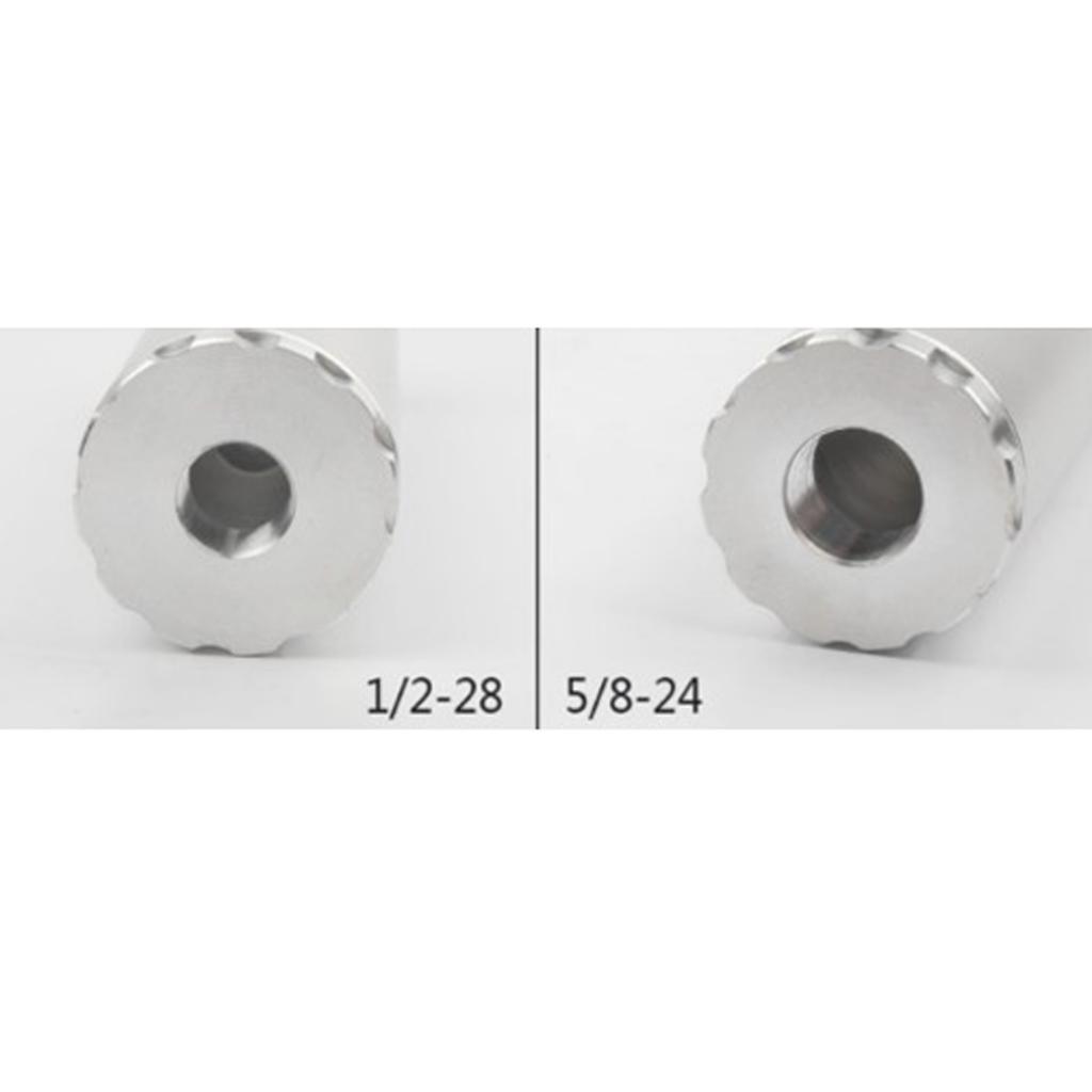 1 / 2-28 Fuel Filter Kit, Auto Aluminum Fuel Filter For 4003 WIX 24003, Silver