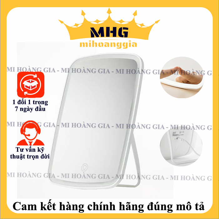 Hình ảnh Gương trang điểm để bàn có đèn LED Xiaomi Jordan Judy NV026 - Hàng Chính Hãng