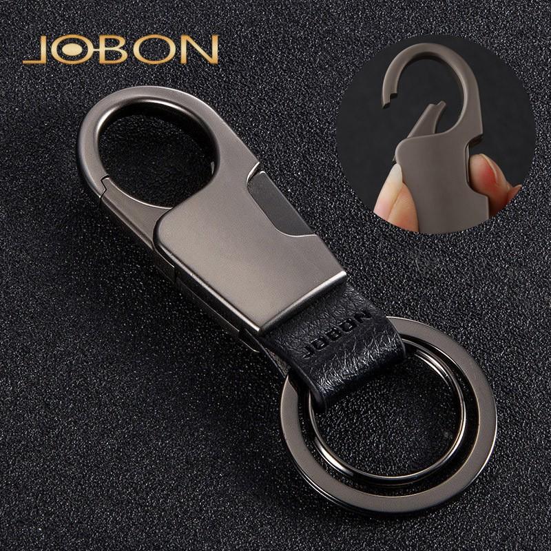 Móc chìa khoá kim loại cao cấp Jobon - Móc chìa khoá xe oto, xe hơi kim loại sang trọng