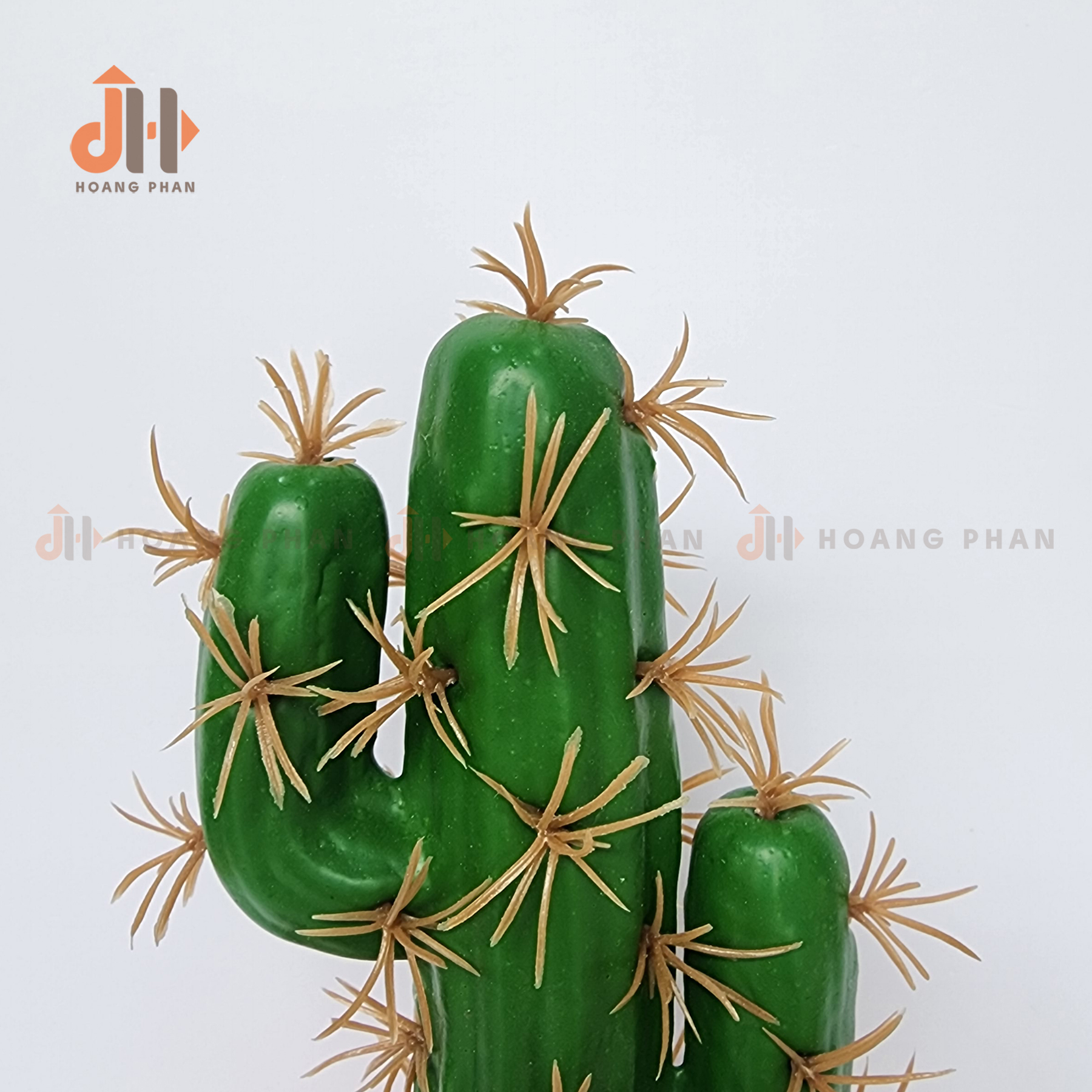 Trụ xương rồng trụ đất nung vĩnh cửu trang trí