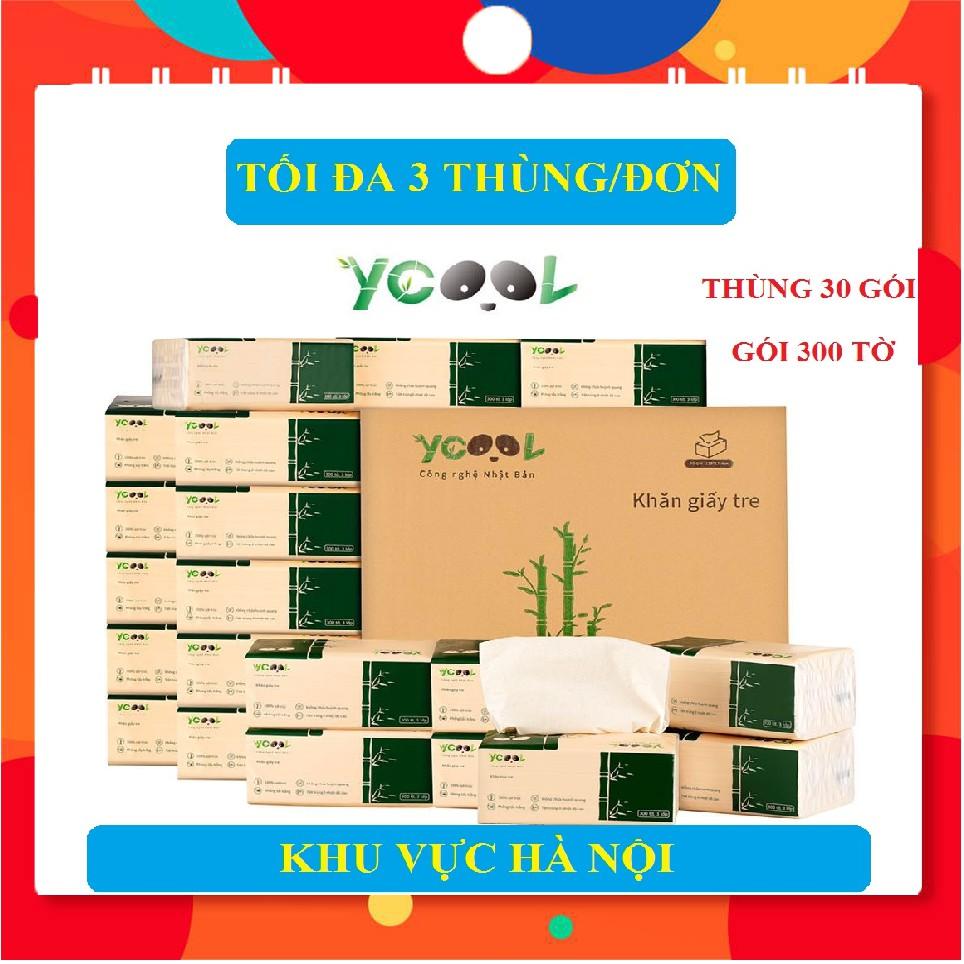 THÙNG 30 GÓI GIẤY ĂN GẤU TRÚC BAMBOO/THÙNG 30 GÓI GIẤY ĂN GẤU TRÚC YCOOL -