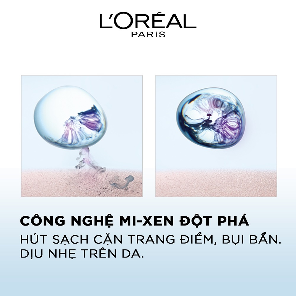 Nước Tẩy Trang L'Oreal 3 In 1 Micellar Làm Sạch Sâu (400ml)