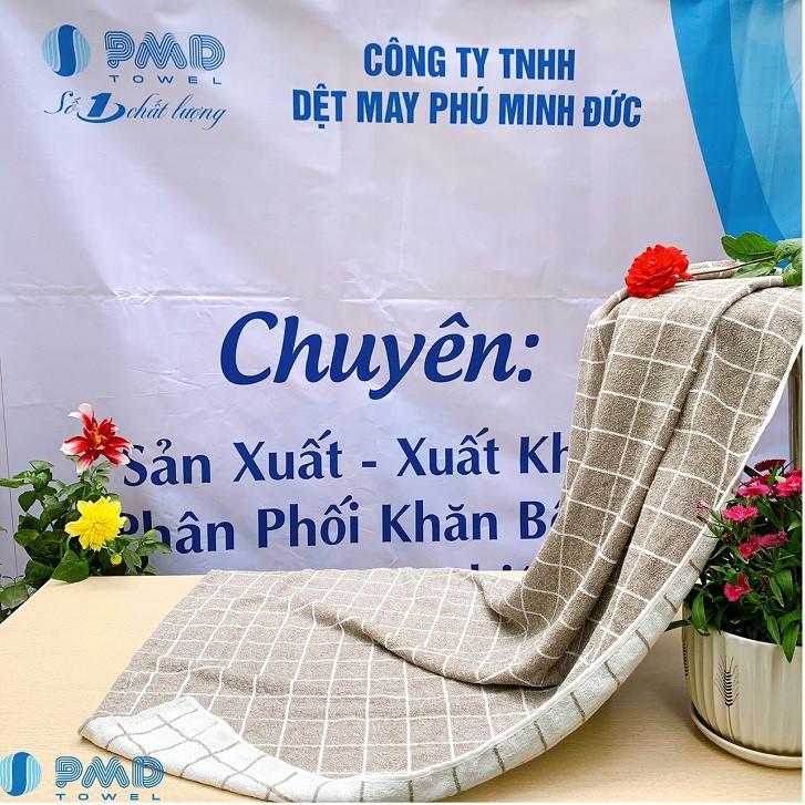 Khăn tắm 70x140cm xuất Nhật cotton giá rẻ cực mềm thấm nước tốt nhanh khô không sổ lông phai màu khi dùng