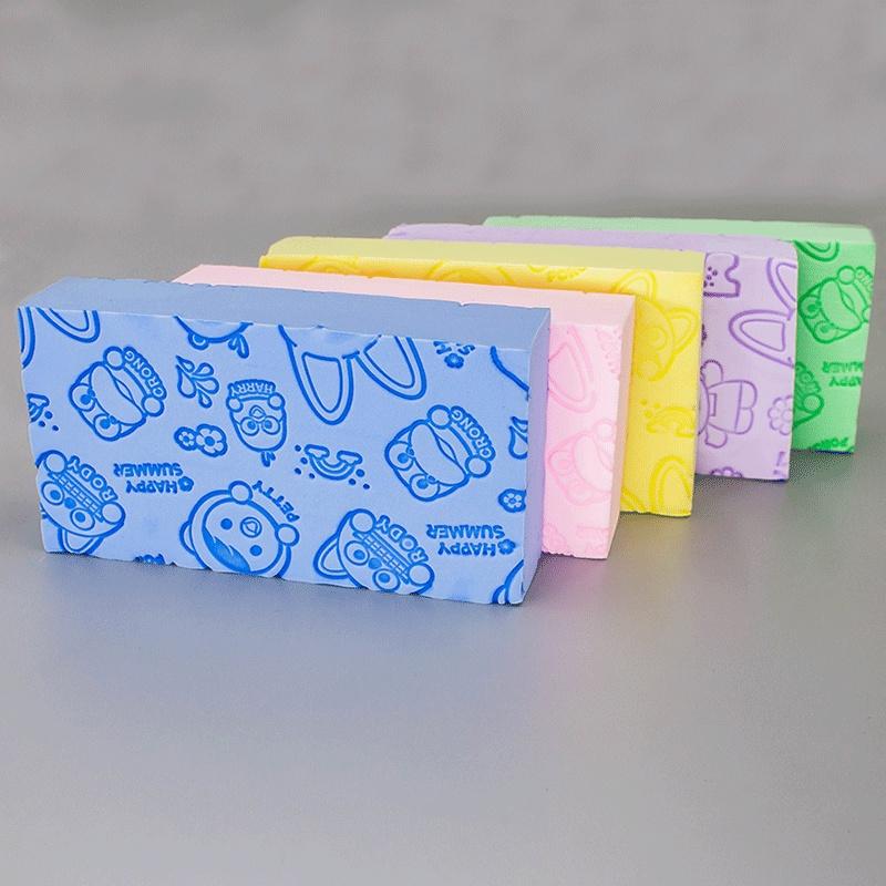 Soft Body Scrubber Bath Shower Exfoliating Scrub Sponge Body Scrub Skin Cleaner Pad SPA Brush Bathing Tools Bathroom Accessories 1Pcs