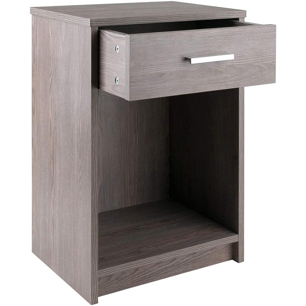 Tủ Đầu Giường SOHO.WIN 1 Ngăn Kéo / R40 x D30 x C60cm/ Kệ Đầu Giường / Phong Cách Tối Giản / Có GiấyHướng Dẫn Lắp Ráp