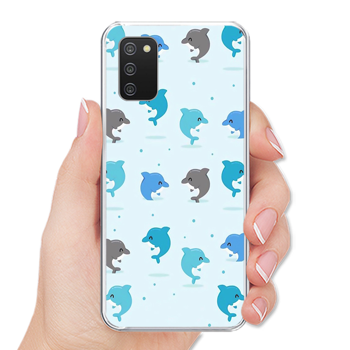 Ốp lưng dẻo cho điện thoại SAMSUNG GALAXY A02S - 0643 Cartoon05 - Hàng Chính Hãng