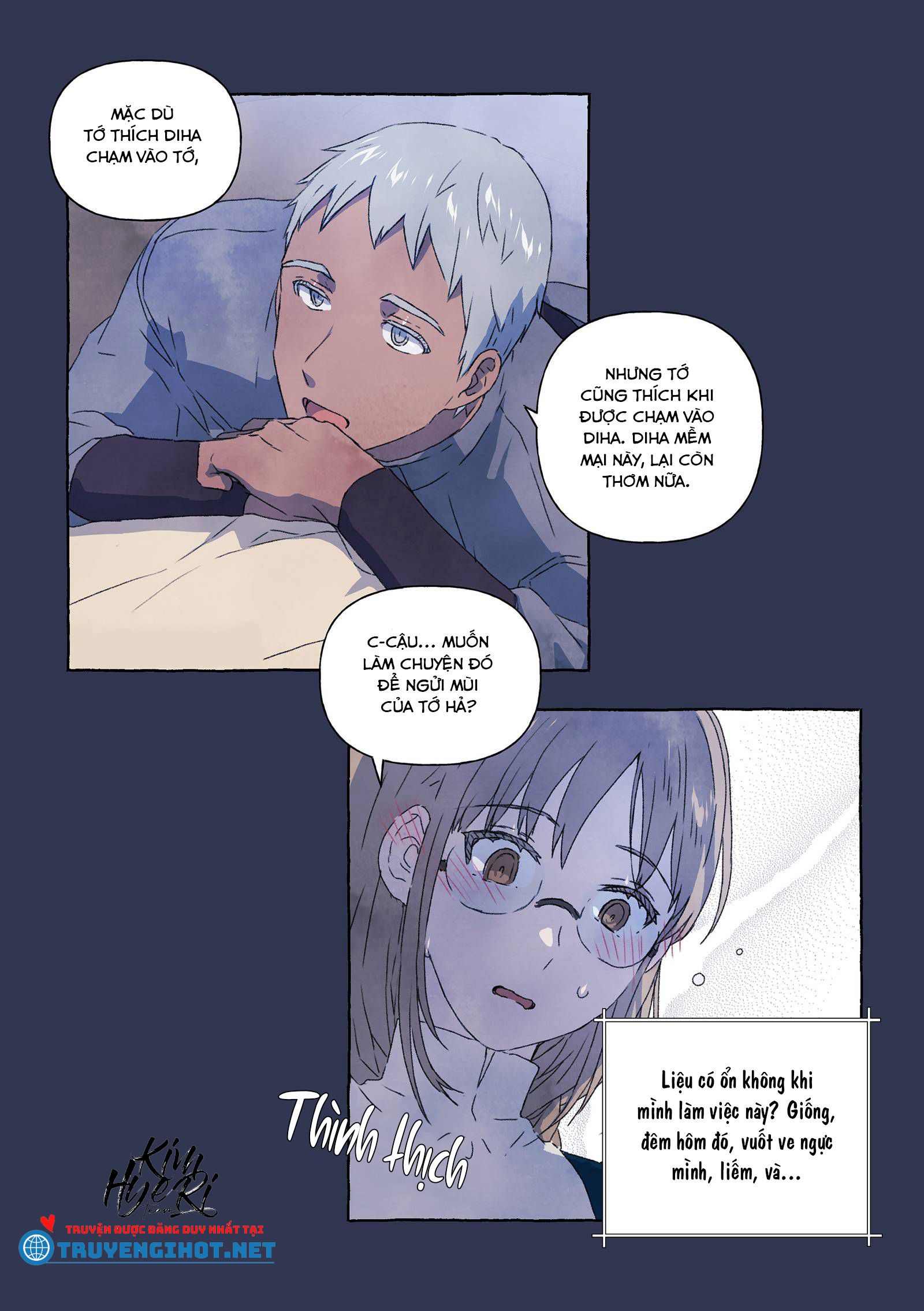 mối tình đầu của chàng sói khờ chapter 7 14