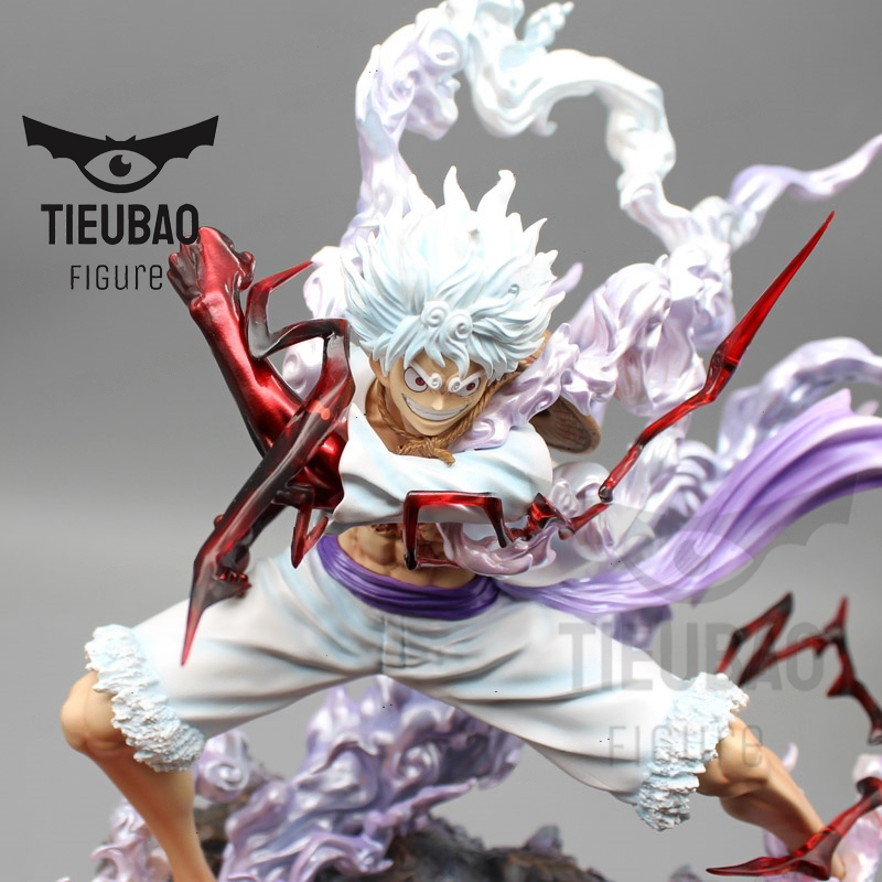 Mô hình Luffy gear 5 màu khói siêu đẹp