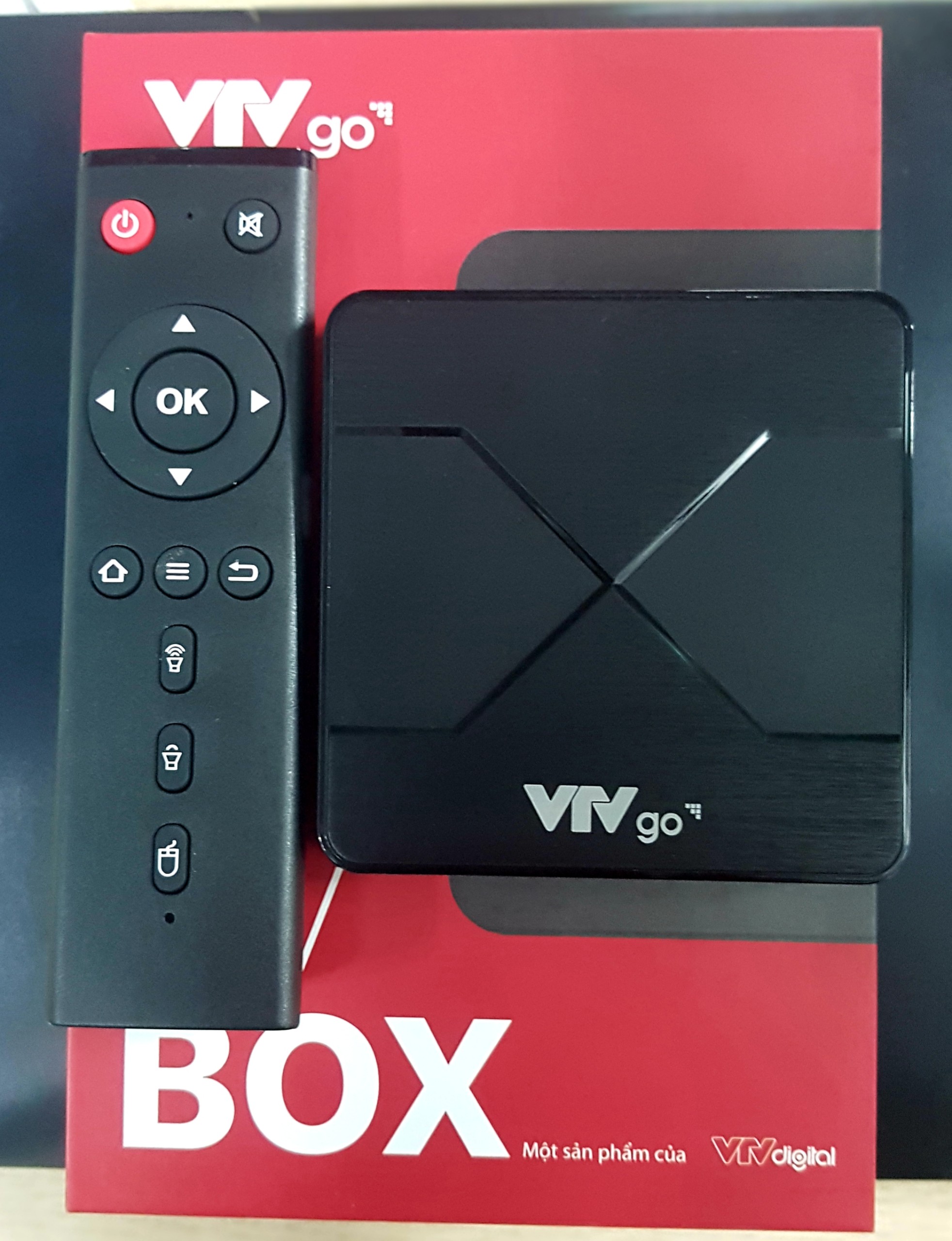 Android Tivi Box VTVgo 2021 Truyền Hình VTVgo phù hợp mang đi nước ngoài , Android 9 Chip amlogic S905W Ram 2GB - Hàng Chính Hãng