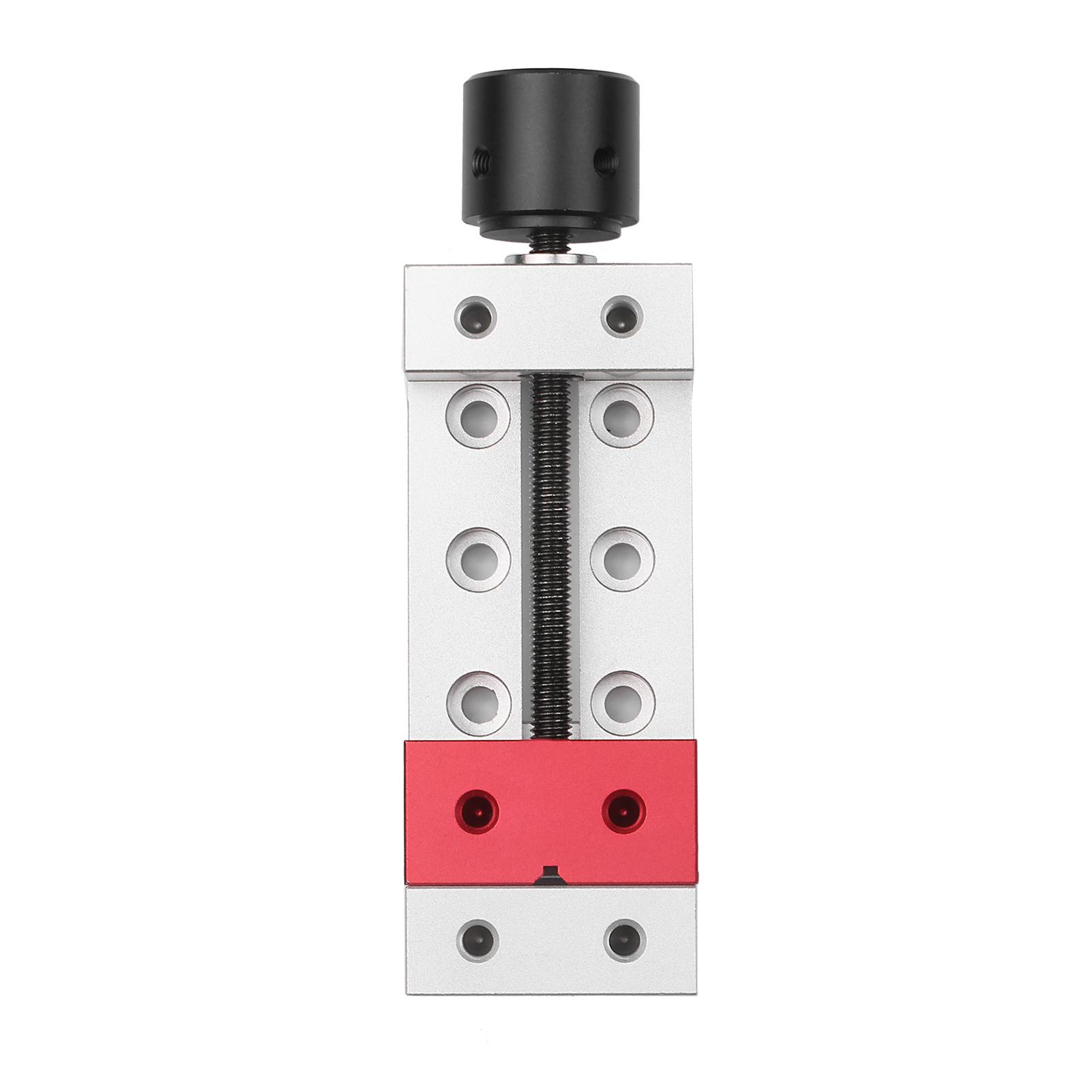 2-Inch Mini Drill Press Vise Flat Clamp C Clamp Bench Vise for Carving Engraving Machine Walnut Jewelry Watch Repairing