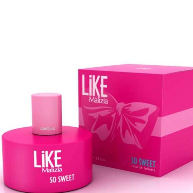 Nước hoa nữ Malizia Like So Sweet Eau de Toilette 100ml tặng kèm móc khóa