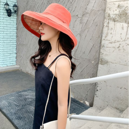 Mũ nón rộng vành chống nắng chống uv phong cách Hàn mới