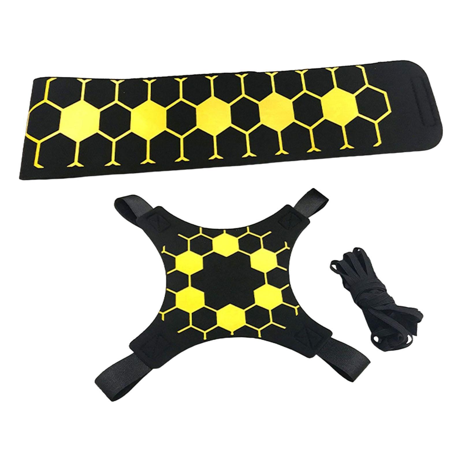 Soccer Trainer Kick Throw Solo Practice Control Skills Adjustable Waist Belt