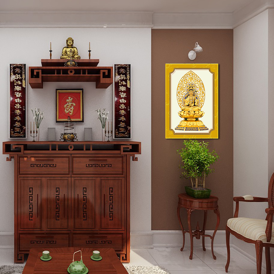 Tranh Phật Quan Âm