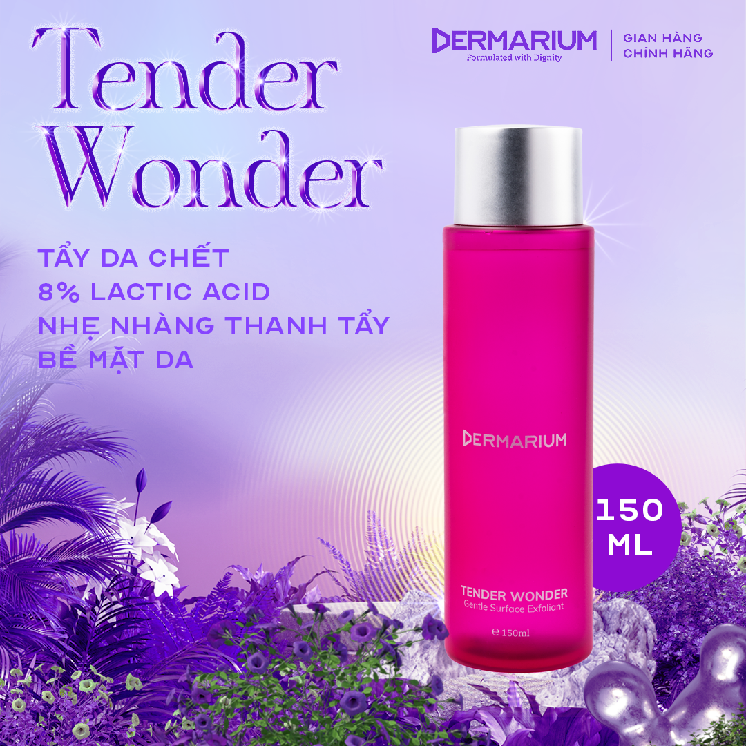 Tender Wonder - 8% Lactic Acid tẩy da chết bề mặt 150ml