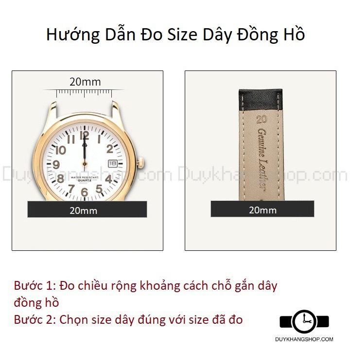 Con Đỉa Dây Đồng Hồ Cao Su - 14mm 16mm 18mm 20mm 22mm 24mm 26mm 28mm