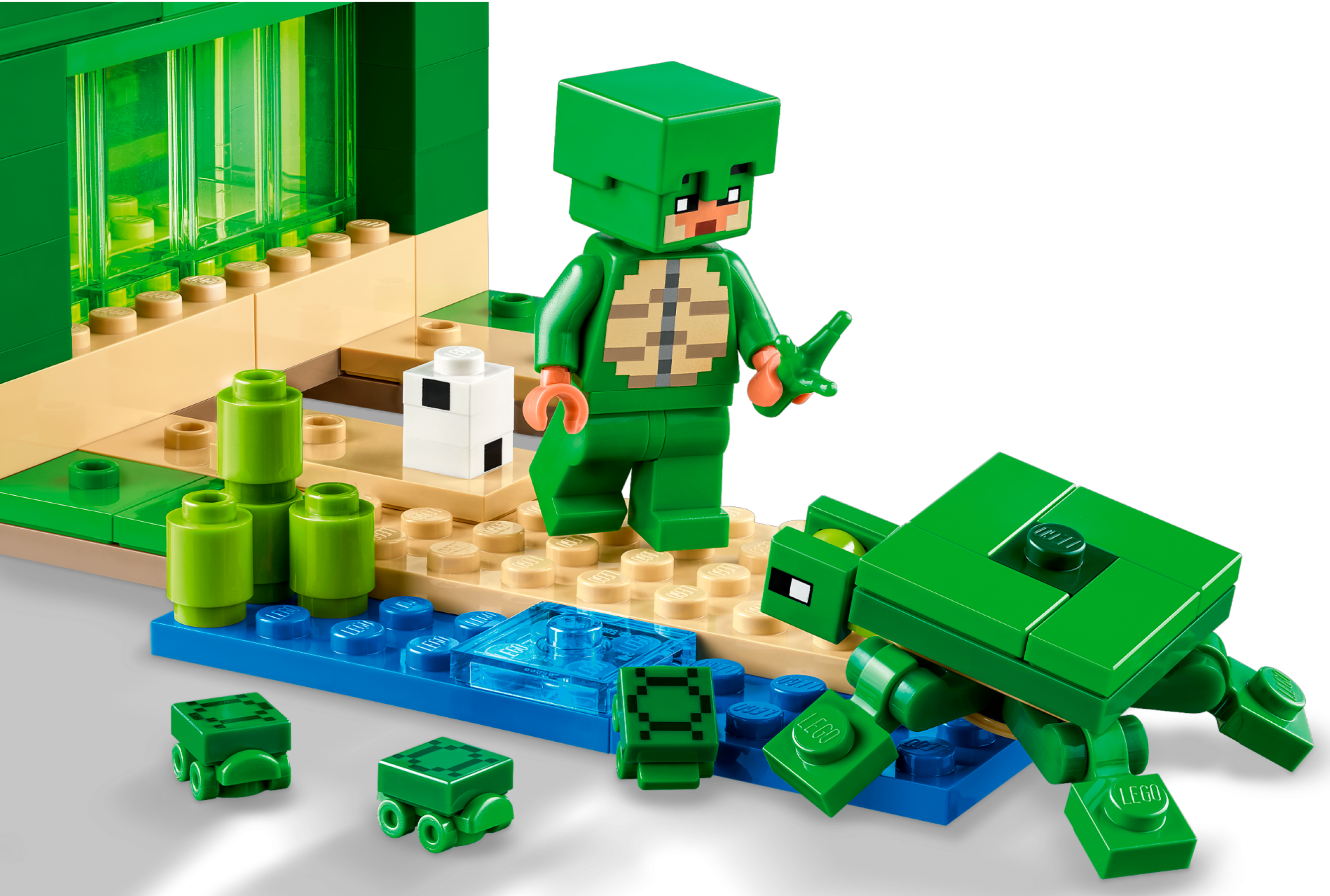 Đồ Chơi Lắp Ráp Ngôi Nhà Rùa Biển - The Turtle Beach House - Lego Minecraft 21254 (234 Mảnh Ghép)