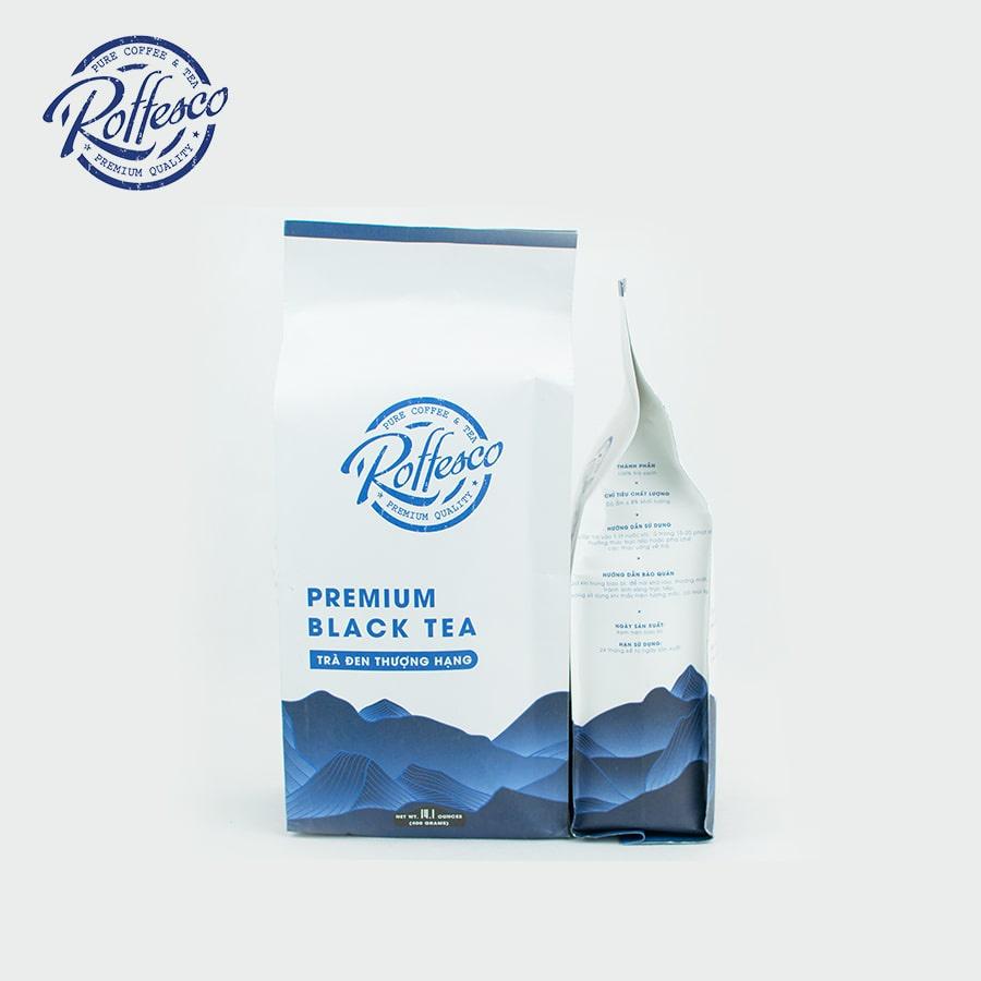 Combo 2 Trà Ô Long Và Trà Đen ROFFESCO PREMIUM OOLONG & BLACK TEA Thượng Hạng Túi 500g
