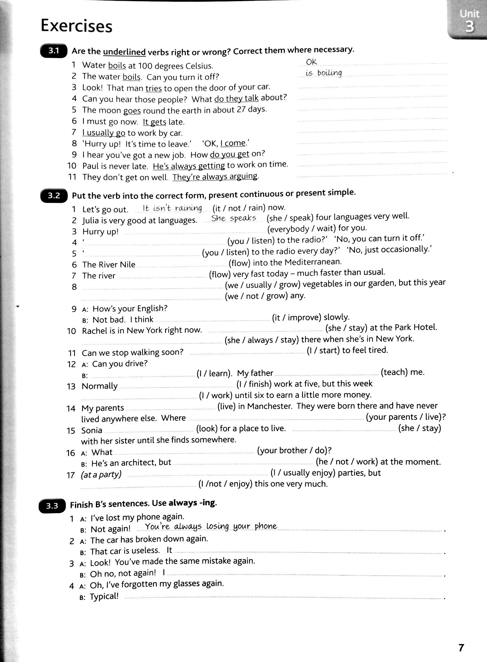 English Grammar in Use Book w Ans