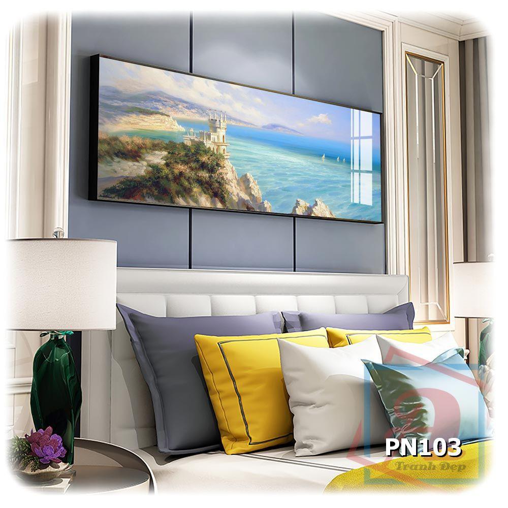 Tranh canvas khổ lớn trang trí phòng ngủ - PN103