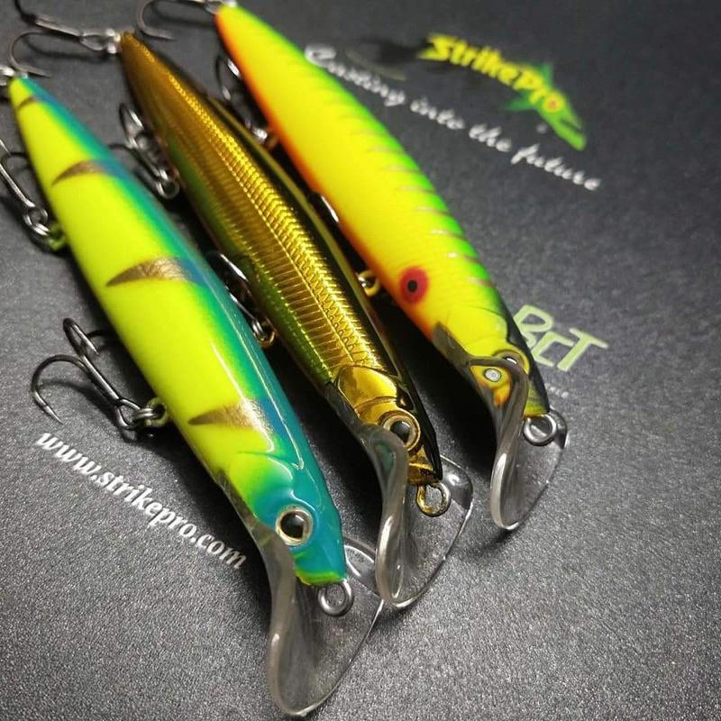 Mồi câu cá giả STRIKEPRO Scooter Minnow
